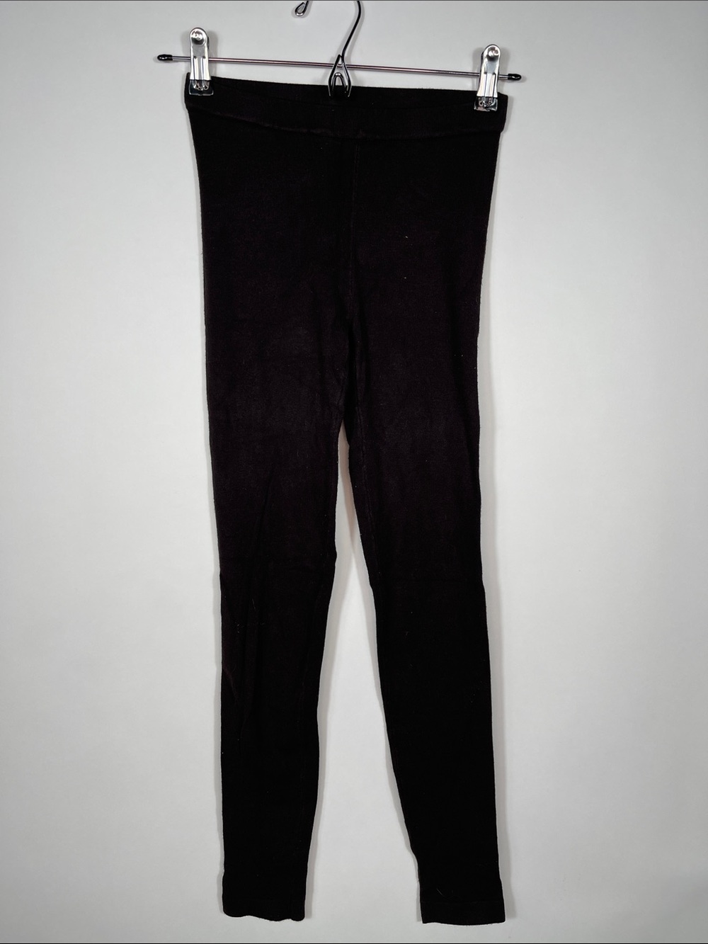LeChateau Black knit Leggings